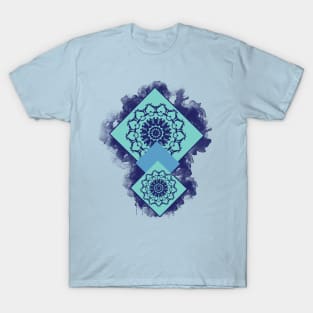 Blue Dreamcatcher Mandala T-Shirt